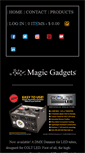 Mobile Screenshot of magicgadgets.com